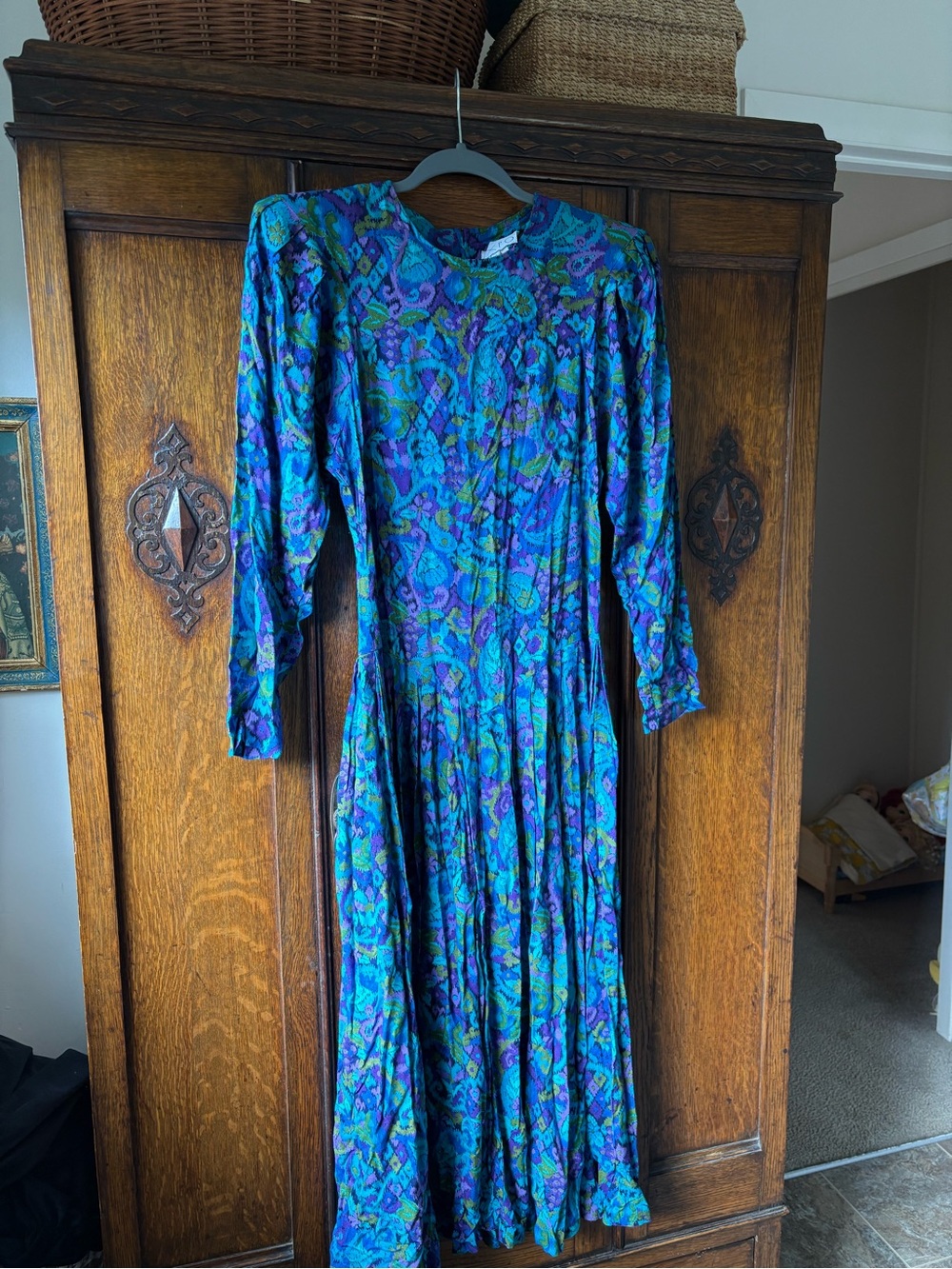 Vintage drop waist dress